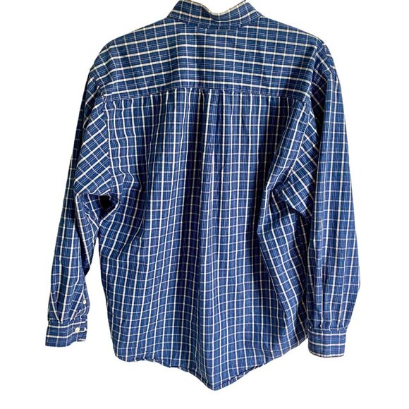 Eddie Bauer Long Sleeve Cotton Button Down Shirt Cotton Men's Large - Picture 3 of 6